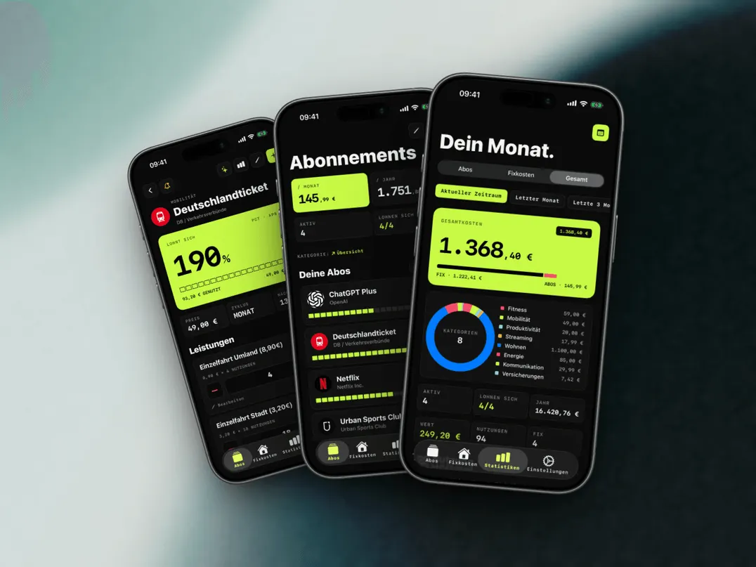 Worth It! - Kosten & Abo Tracker