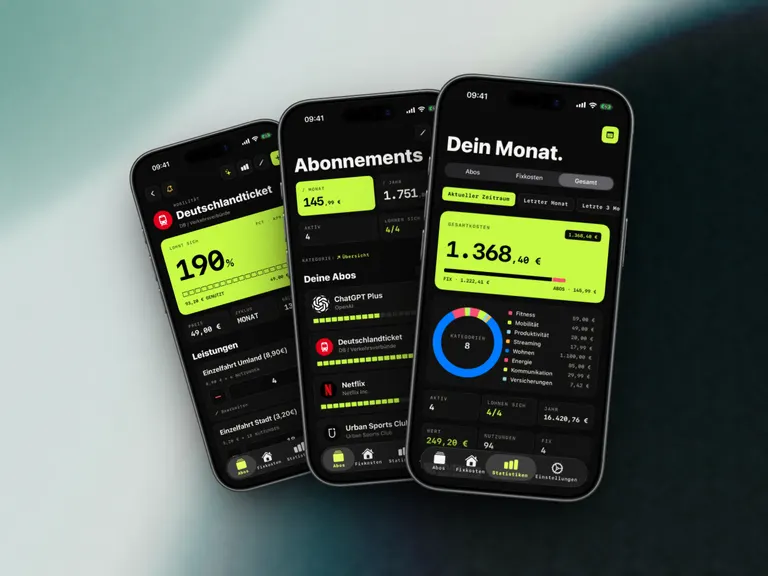Worth It! - Kosten & Abo Tracker